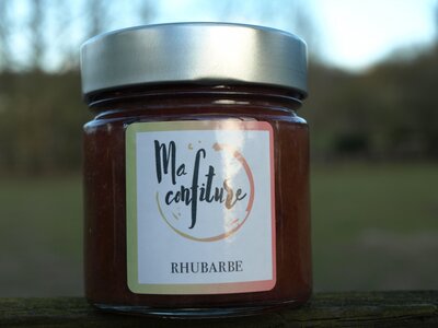 Confiture de rhubarbe