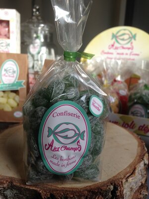 Bonbons arôme menthe