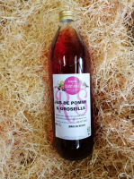 Jus de pomme groseille