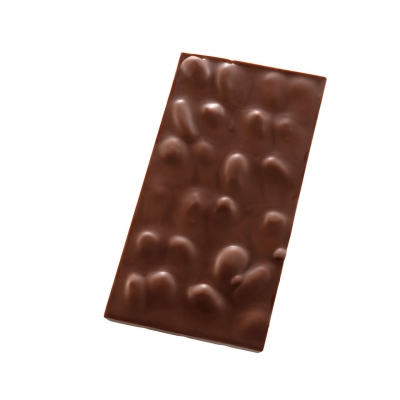 Tablette chocolat au lait aux noisettes bio 100 grammes