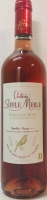 Château siffle merle bordeaux rosé