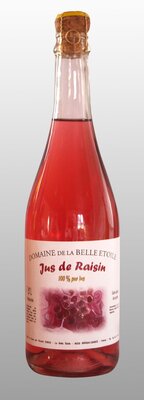 Jus de raisin pétillant