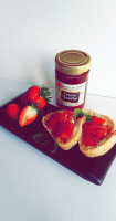 Confiture fraises-menthe