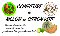Confiture melon et citron vert