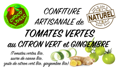 Confiture tomates vertes au citro