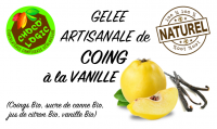 Gelée coing à la vanille