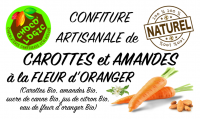 Confiture carottes et amandes
