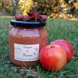 Compote de pomme à la badiane et à