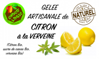 Gelée citron à la verveine