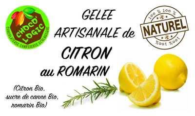 Gelée citrons au romarin