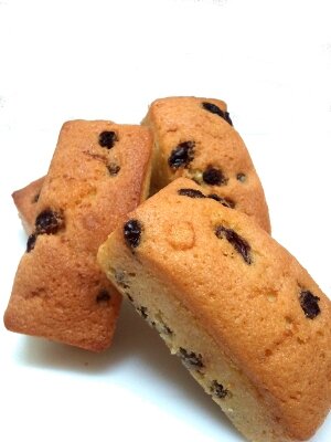 Petits cakes aux raisins secs