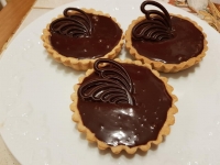 Tartelette à la pâte à tartiner maison