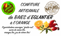 Confiture baies églantier à l'orange