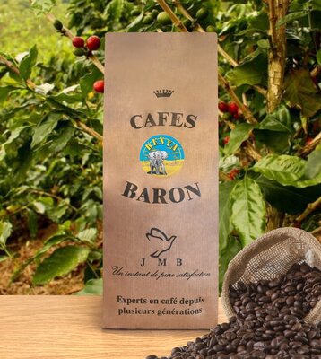 Café kenya - massaï label en grain