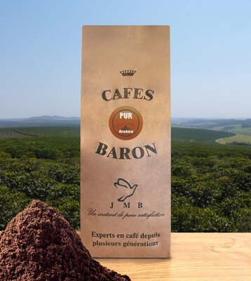 Café mélange le baron moulu