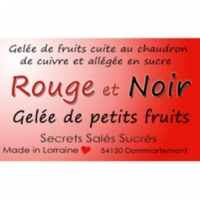 Gelée rouge et noir
