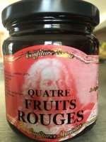 Confiture de fruits rouges