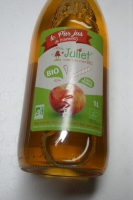 Pur jus de pomme variété juliet issu de l'agriculture biologique