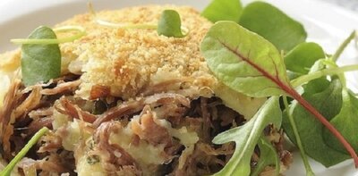 Parmentier de canard confit