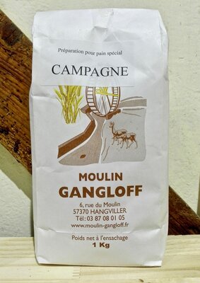 Préparation pour pain de campagne