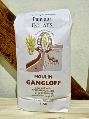Préparation pour pain aux éclats
