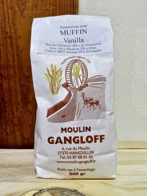 Préparation pour muffins vanille