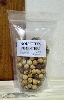 Noisettes pimentées