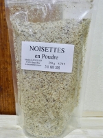 Noisettes en poudre
