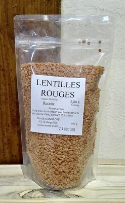 Lentilles rouges