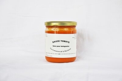 Sauce de tomates base bolognaise - 450 ml