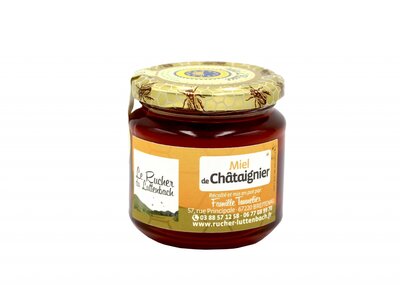 Miel de châtaignier 250 g - igp miel d'alsace