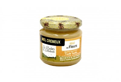 Miel de fleurs crémeux 250g - miel-