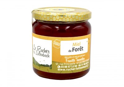 Miel de forêt 500g - igp miel d'alsace