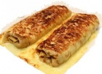 Crêpe de poisson et fruits de mer