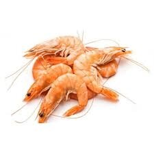 Crevettes roses cuites fraîches 'sauvage'