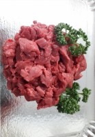 Haché coupé au couteau