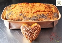 Pain au curcuma gingembre ou 1 grand 'sans gluten-sans lactose'