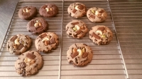 Cookie noisette baie de gojie et chocolat 'sans gluten-sans lactose'