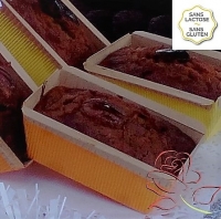 Carrot'cake a la noix de pecan 1 part ou 1 grand 'sans gluten-sans lactose'