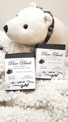 Pure black