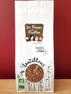Lentillon 500g les fermes du ravillo