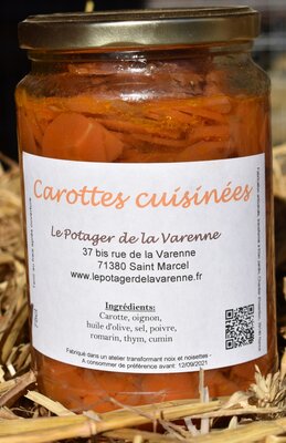 Carotte cuisinée