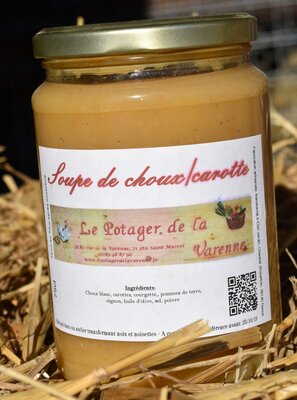 Soupe choux/carotte