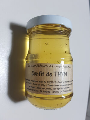 Confit de thym