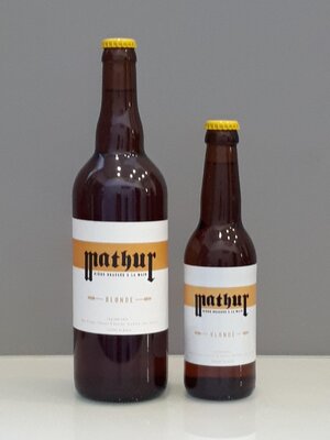 Bière blonde bio 75cl