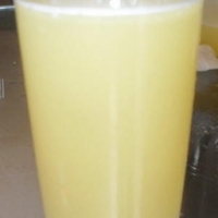 Jus de gingembre frais sans sucre-