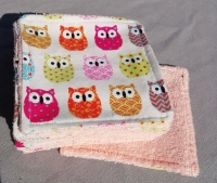 Lot de 10 lingettes hiboux