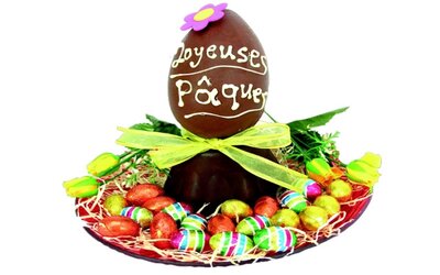 Assiette de pâques