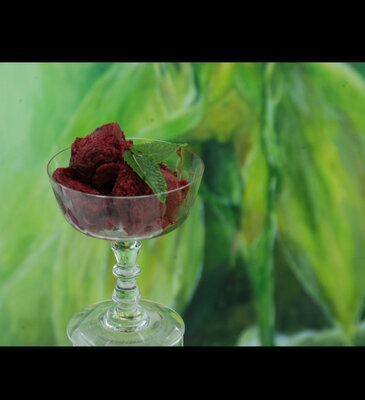 Sorbet fruits rouges
