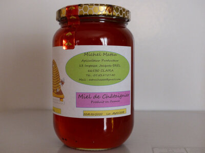Miel de châtaignier 500g